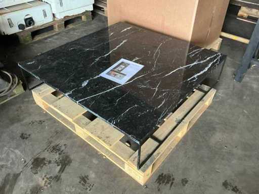 Minotti-Marmor-Couchtisch 120x120