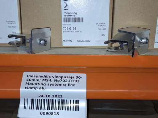 30-40mm - Fixtures (different roof types), mounting system