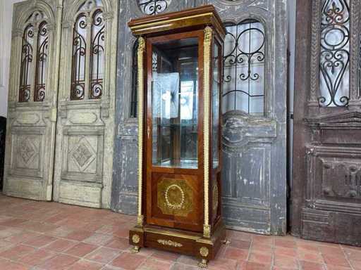 Vitrine im Empire-Stil, 63 cm breit