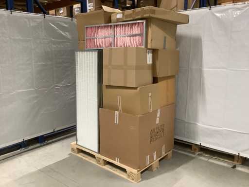 Différents filtres de palette