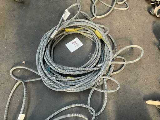 Boucle de levage en acier (4x)