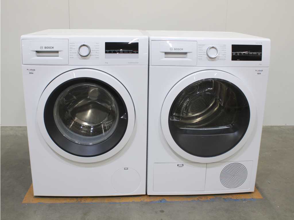 Bosch Series|4 EcoSilence Drive Waschmaschine & Bosch Series|6 Trockner