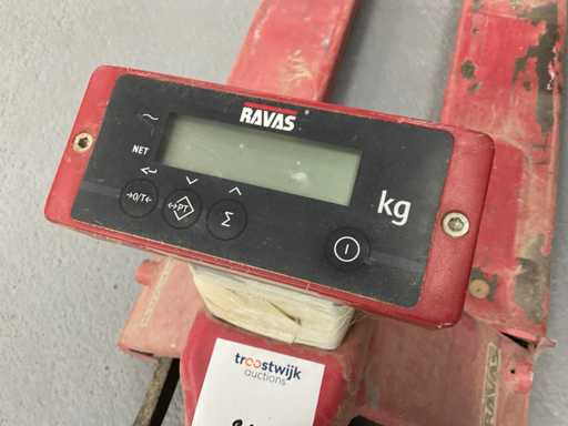 Ravas 1100 Hand hydraulische palletwagen