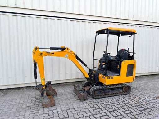 JCB - 16C-1 - 2020 - Mini graafmachine - 2 x bak