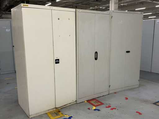   3 workshop cabinets