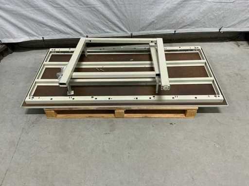 160x80x75 cm Kantinetafel