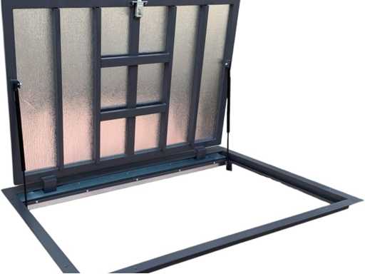 Thermo Max 4 Floor Hatch 70 x 120 cm, with Gas Lift