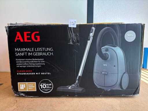 AEG Clean 6000 Stofzuiger met Zak - HEPA 13