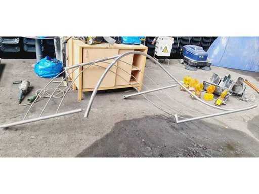 Balustradă spiralată pentru scări