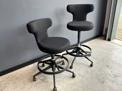 Vitra Pivot Thekenstuhl (2x)