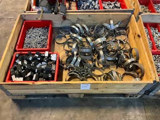 Charge von Befestigungselementen