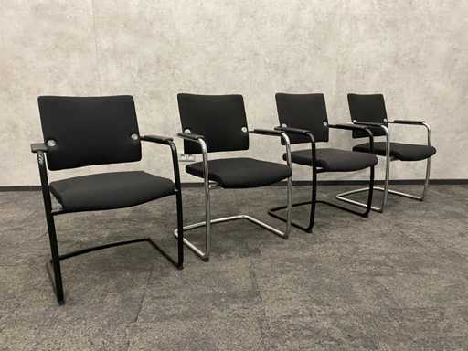 4x TwinForm T-seat - chaise de conférence