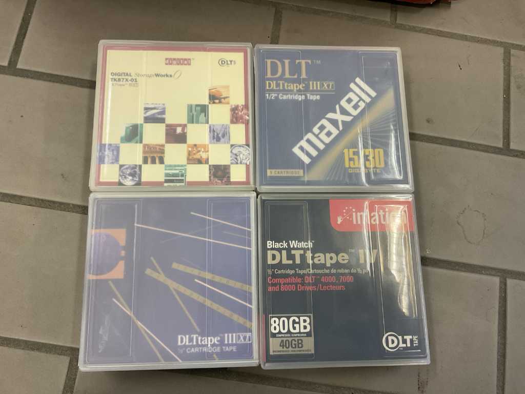 o.a. Imation/Maxell DLT Data tape (27x)