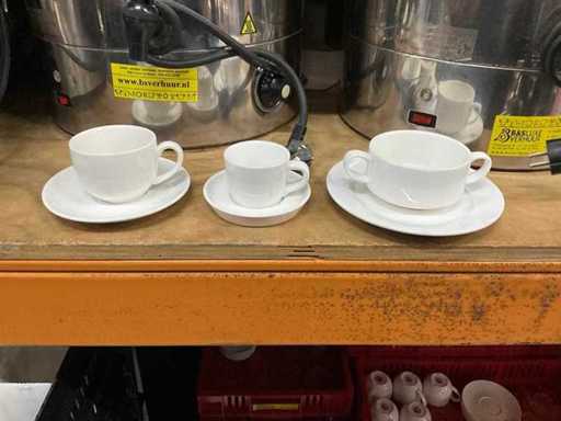 Różne imprezy z zastawą stołową