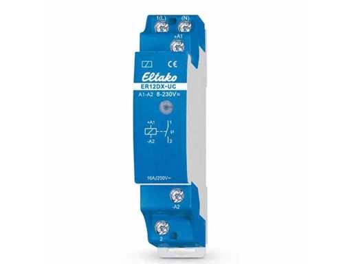 Eltako ER12DX-UC Relè commutatore 1 NO senza potenziali 16A/250V (2x)