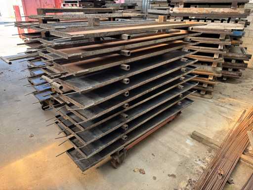 Chariot à plaques - Autres accessoires en béton