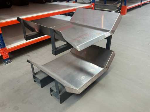 Podwójny uchwyt na podwójne koło Jungheinrich do wózka paletowego