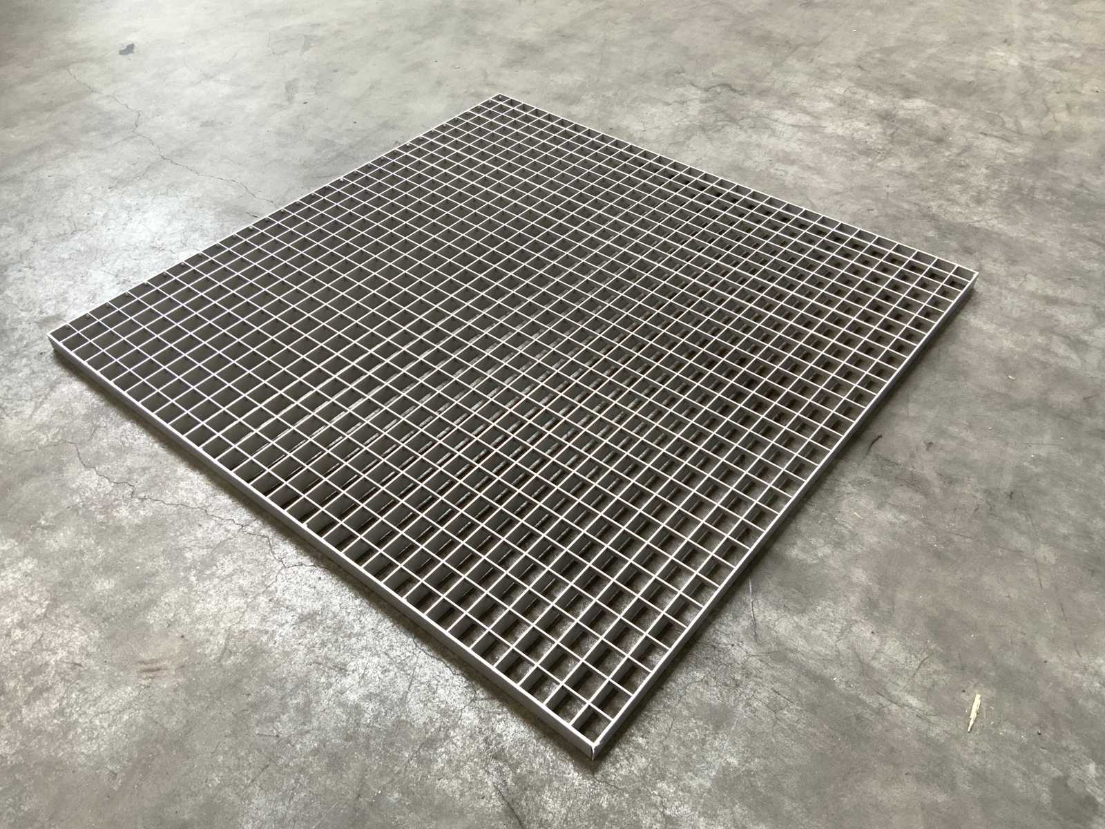 Stainless steel 316 slatted floor 1000x1000x30mm (5x)