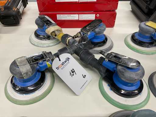 Hermes Pneumatic Hand Sander (4x)