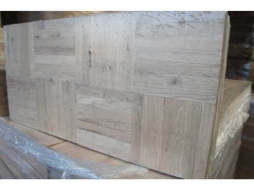 40,90 m² Parchet mozaic din stejar masiv