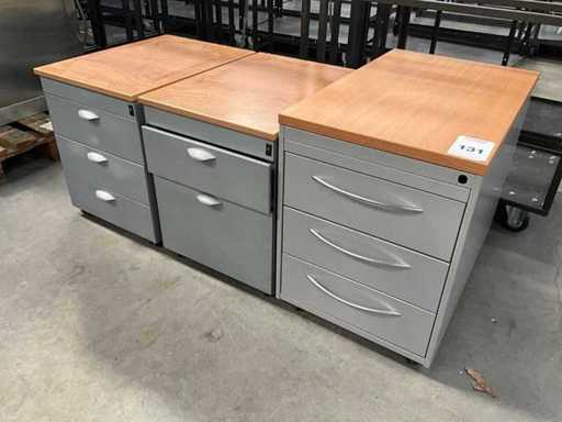 Schubladeneinheit (3x)