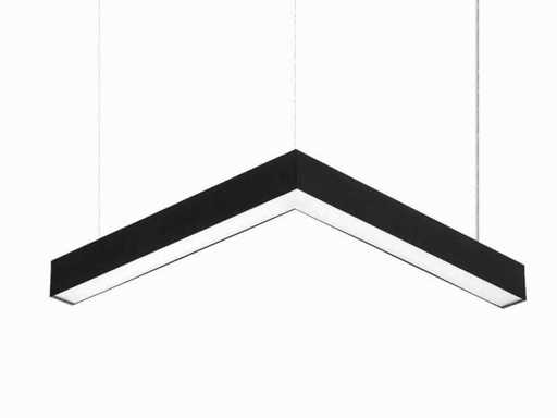 4 x Solo Squad 60 ledlampen zwart