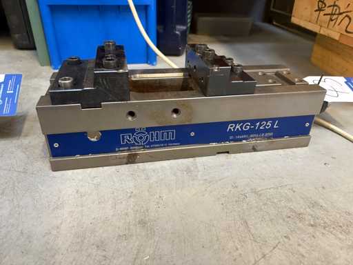 RÖHM RKG - 125 L hydraulic machine vice