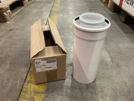 Ubbink 80/125-250 0702864 Tubo concentrico (12x)