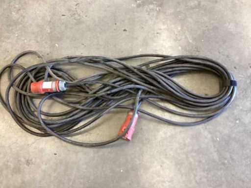 CEE 32A Kraftstromkabel 36 lang lang 5x6mm2