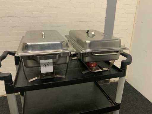 Chafing dish (2x)
