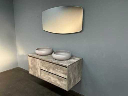 Badezimmermöbelset – 120 cm