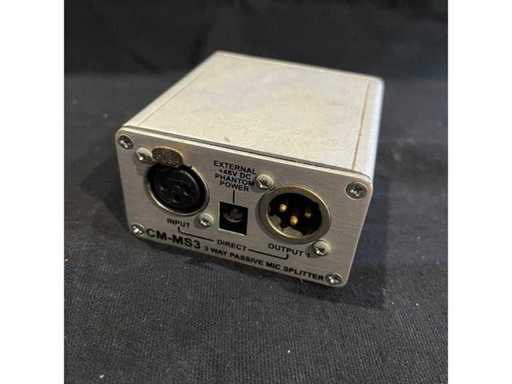 SONIFEX - CM-MS3 - Passieve microfoonsplitter