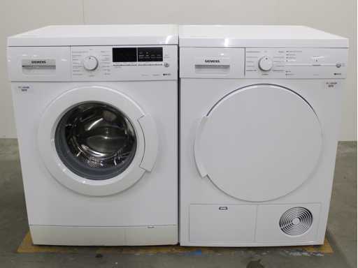Pralka Siemens iQ300 iSensoric aquaStop oraz suszarka Siemens iQ300 iSensoric