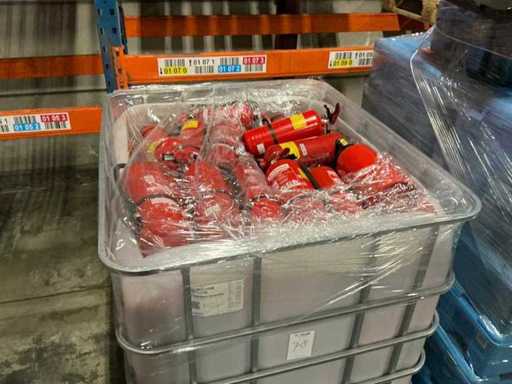 Partij brandblussers