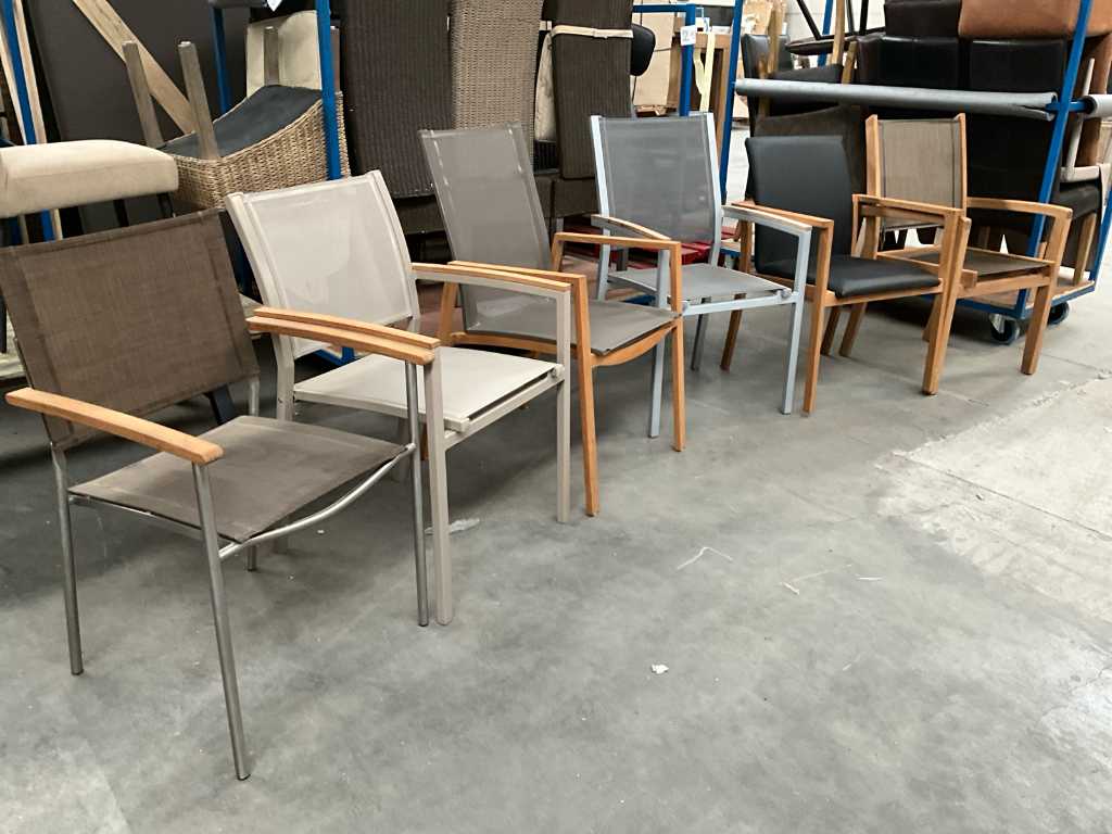 (6x) diverses chaises d’appoint