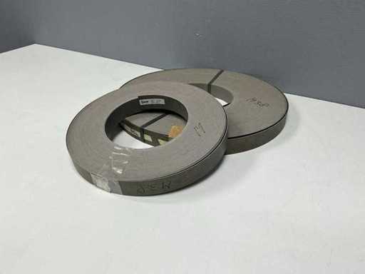 Mac Lean - ML1515 nerf - Lichtgrijs Houtnerf - Kantenband - 160 m - 1,3x45 mm