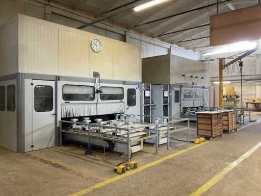 Woodworking machinery due closure of the furinture production