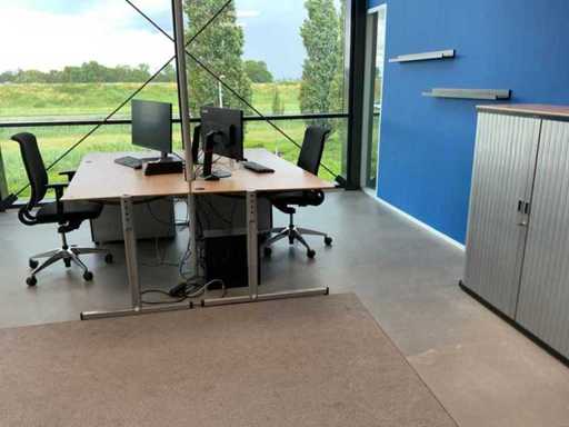Gispen, Girsberger Kit da scrivania con mobile