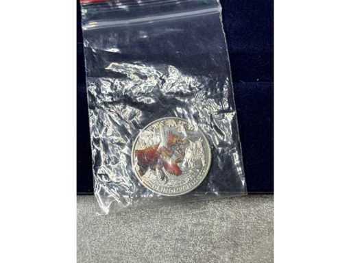 Monnaie de 3 euros Autriche Styracosaurus 2021