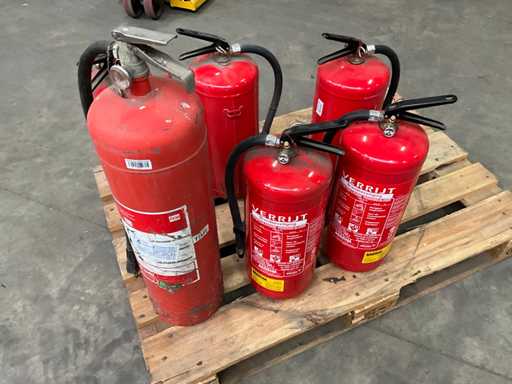 Verrijt Poedersnelblusser (6x)