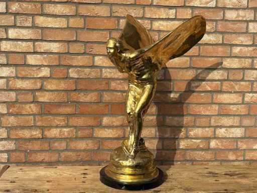 Sculpture flying lady