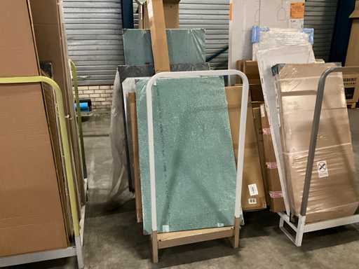 Diverse badkamerspiegels (8x)