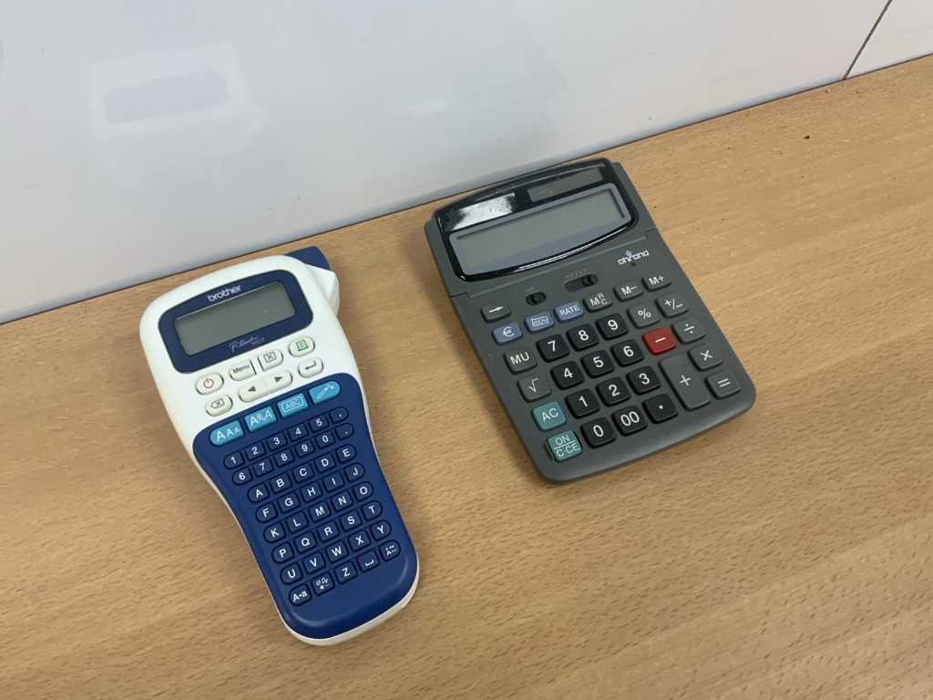 Drukarka etykiet Brother P-touch H107 + kalkulator