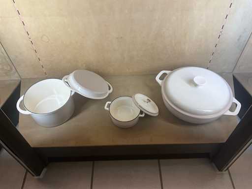 Ensemble de marmites en fonte GSW (3x)