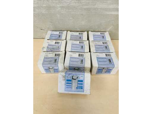 (X10) - Verchroomde messing roterende basin drain 