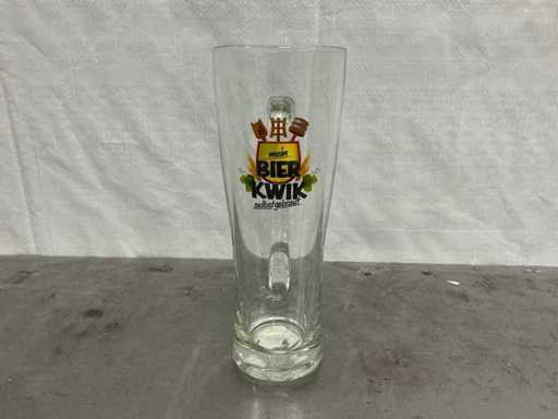 Bicchiere da birra Sahm 0.5L - Logo Birra-Mercurio (24x)