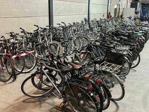 Delivery auction bicycle and bicycle parties
