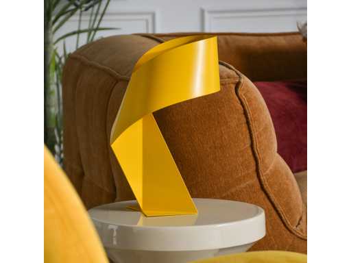 Metalen tafellamp - 35 cm - Sunshine Yellow - Ontwerp door Claire Norcross