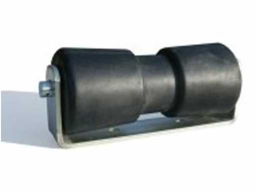 BKS - Losse kielrol 190mm met houder - Overige bootonderdeel