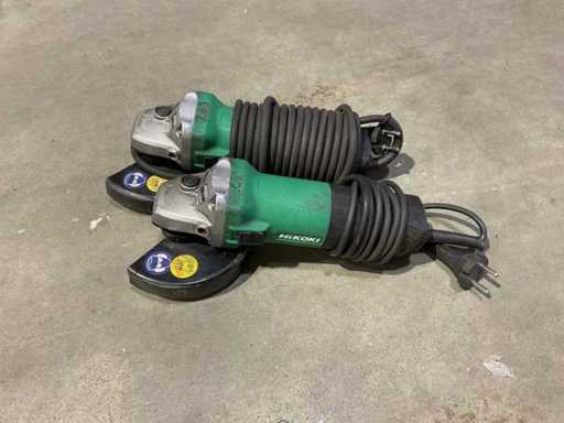 Hikoki Haakse slijpmachine (2x)